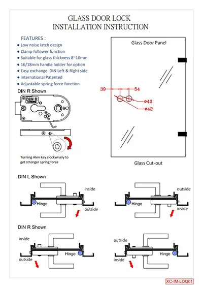 Serratura orrizontale 1