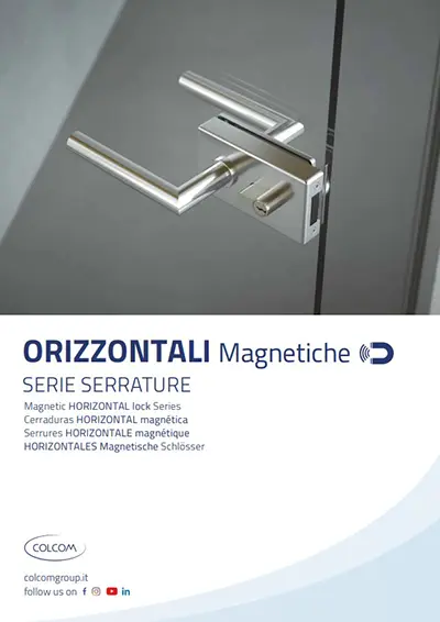 Serratura orrizontali magnetiche