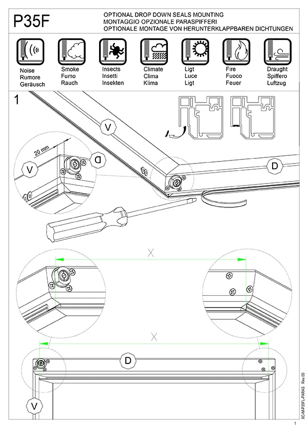 P35F Paraspifferi Sinistra